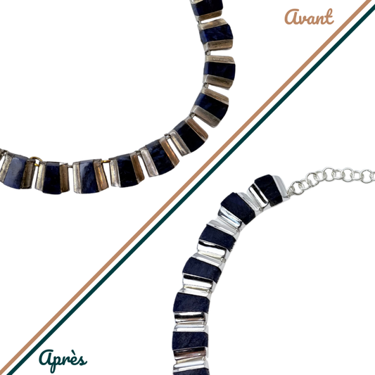 Nettoyer et/ou polir - Collier chaîne