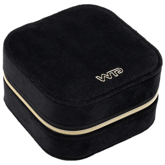 Boîte à bijoux carrée Noire