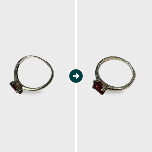 Bague déformée ou tordue : peut-on la réparer et comment ?