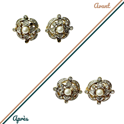 Remettre ou ajouter strass - Boucles