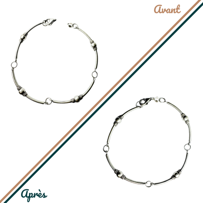 Changer le fermoir - Bracelet chaîne