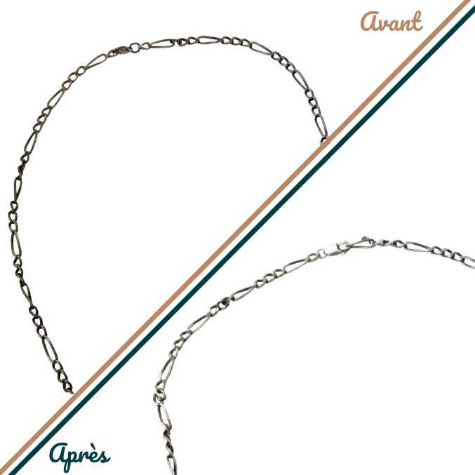 Changer le fermoir - Collier chaîne