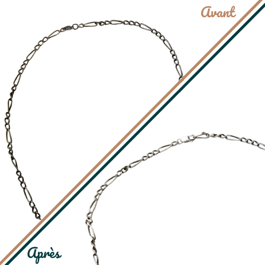 Changer le fermoir - Collier chaîne
