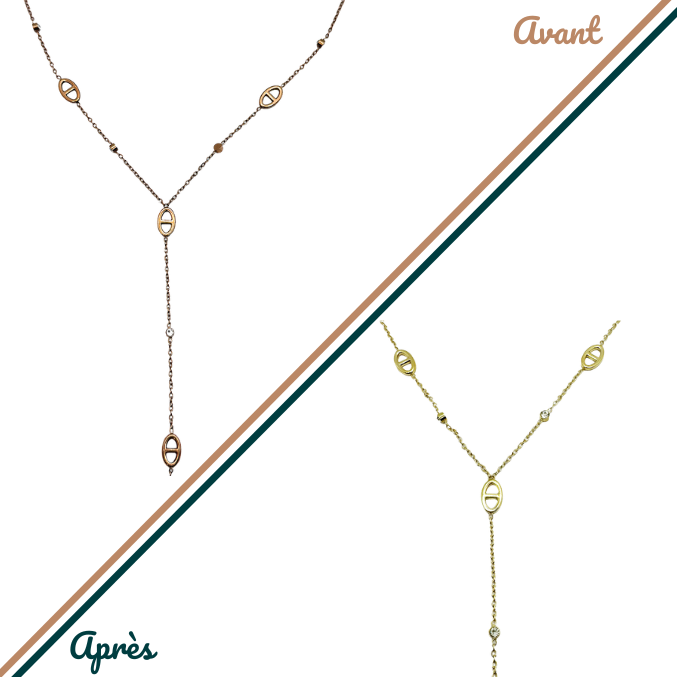 Redorer / Réargenter - Collier