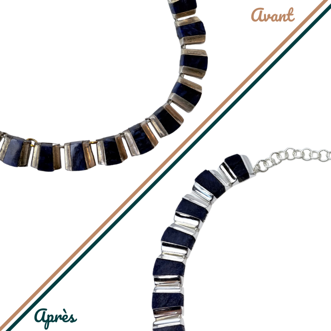 Nettoyer et/ou polir - Collier chaîne