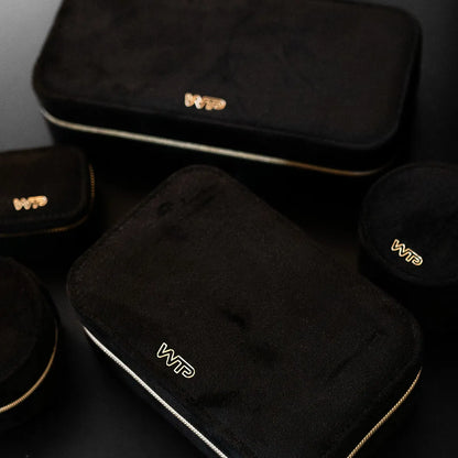 Boîte à bijoux carrée Noire