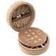 Boîte à bijoux ronde beige