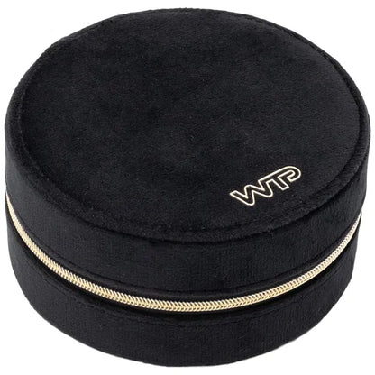Boîte à Bijoux Ronde noire – Rangement Élégant et Compact pour Vos Bijoux
