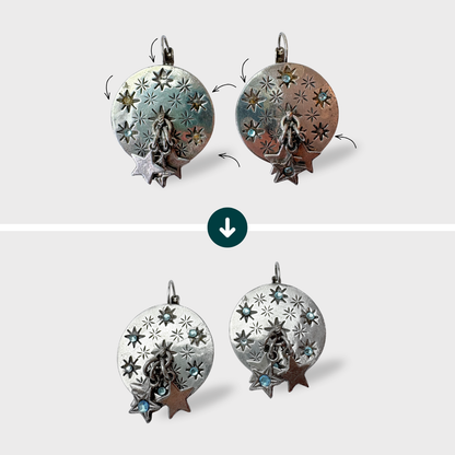 Remettre ou ajouter un ou plusieurs strass - Boucles