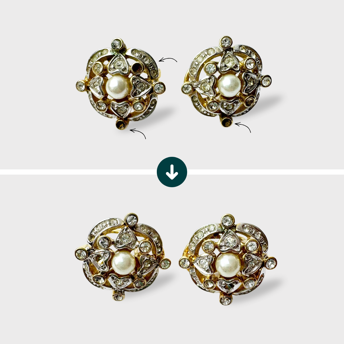 Remettre ou ajouter un ou plusieurs strass - Boucles