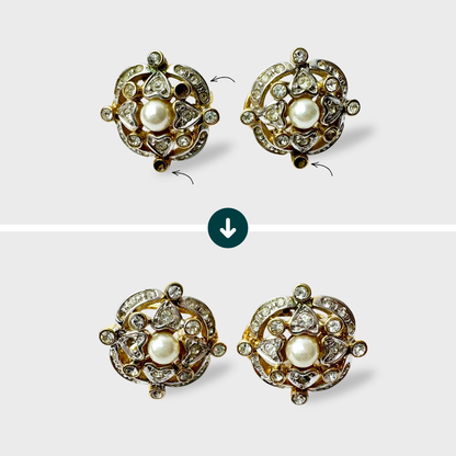 Remettre ou ajouter un ou plusieurs strass - Boucles