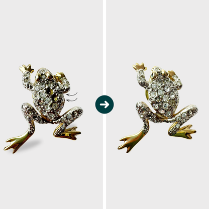 Remettre ou ajouter un ou plusieurs strass - Broche