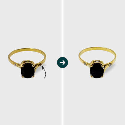 Remettre ou ajouter un ou plusieurs strass - Bague
