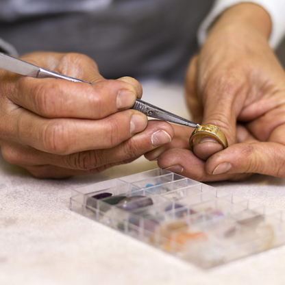 Remettre ou ajouter une pierre - Bracelet chaîne