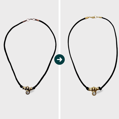 Changer le lien coulissant - Collier