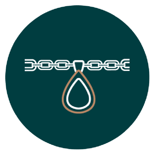 Icône de la réparation de bijoux sertissage de pierre naturelle pour réparer un collier en chaîne 
