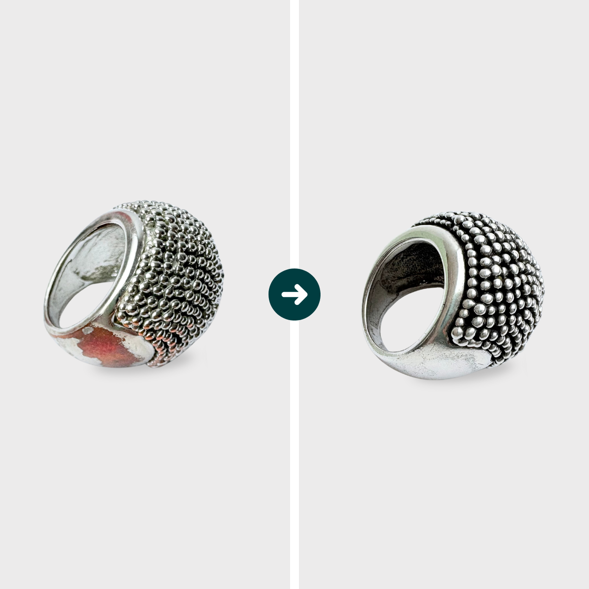Redorer ou Réargenter - Bague