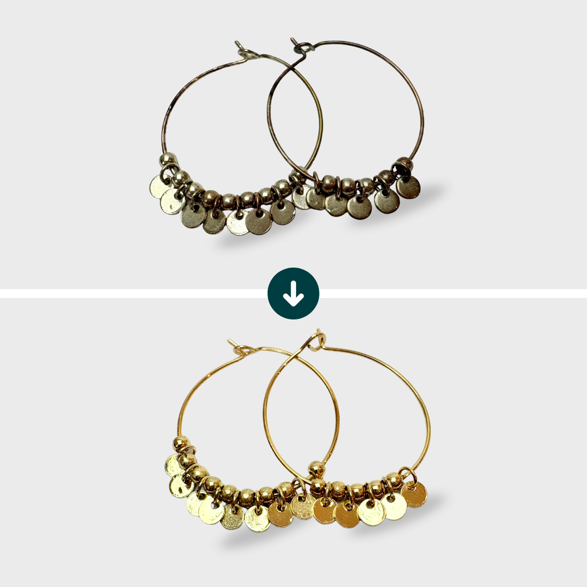 Redorer ou Réargenter - Boucles