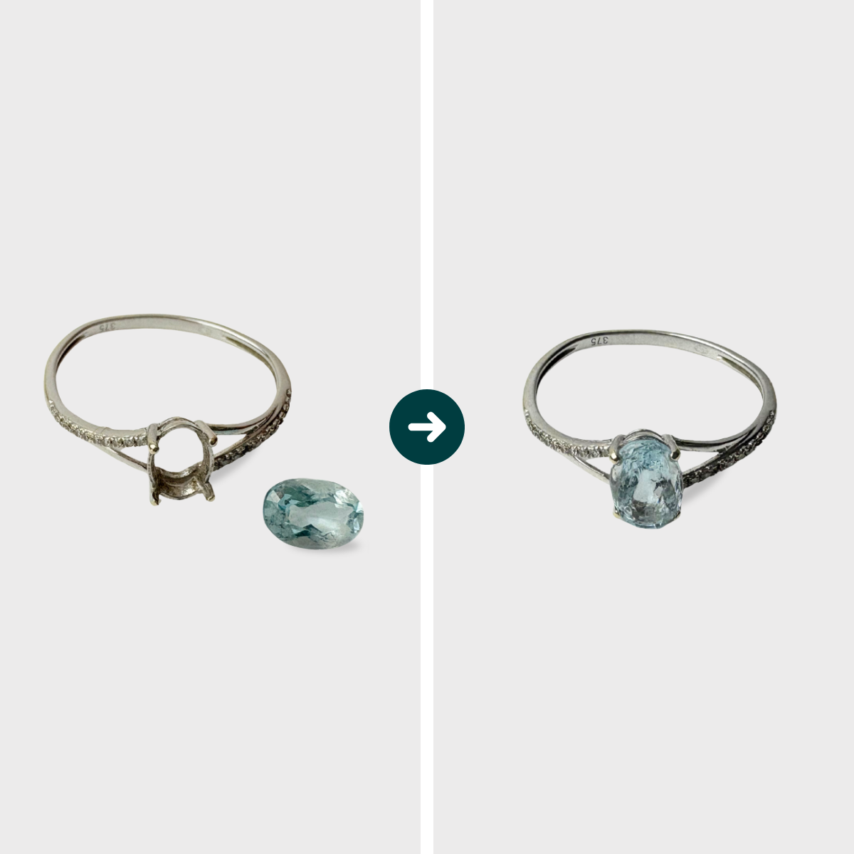 Remettre une pierre - Bague