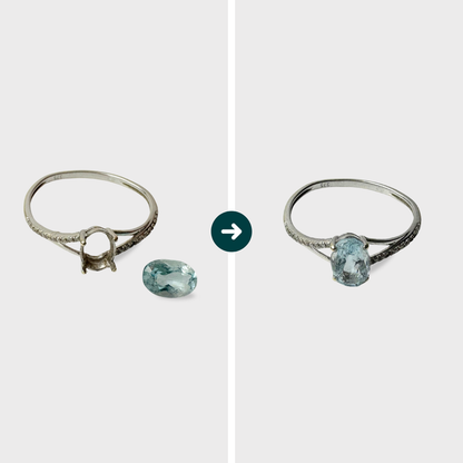 Remettre une pierre - Bague