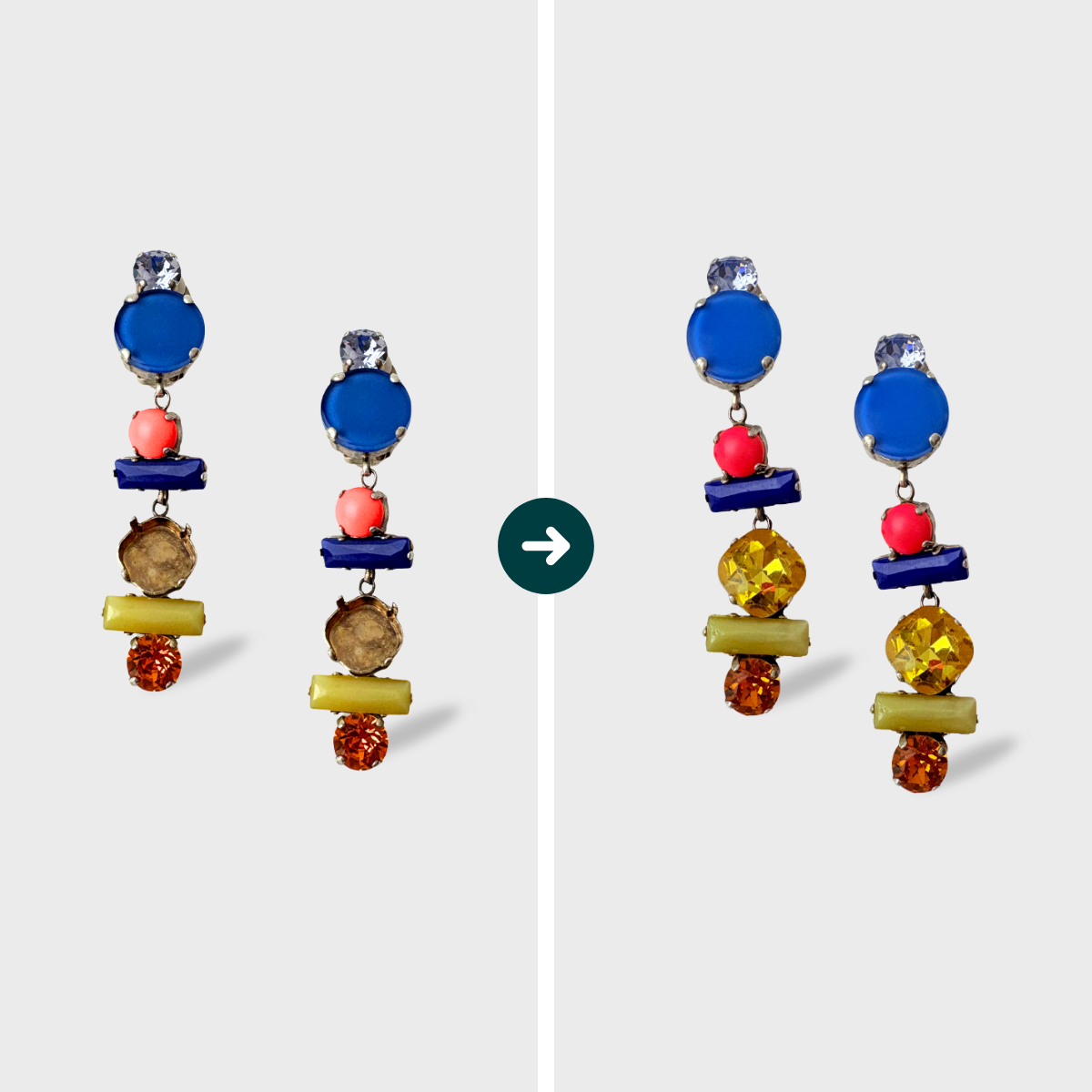 Remettre une pierre - Boucles