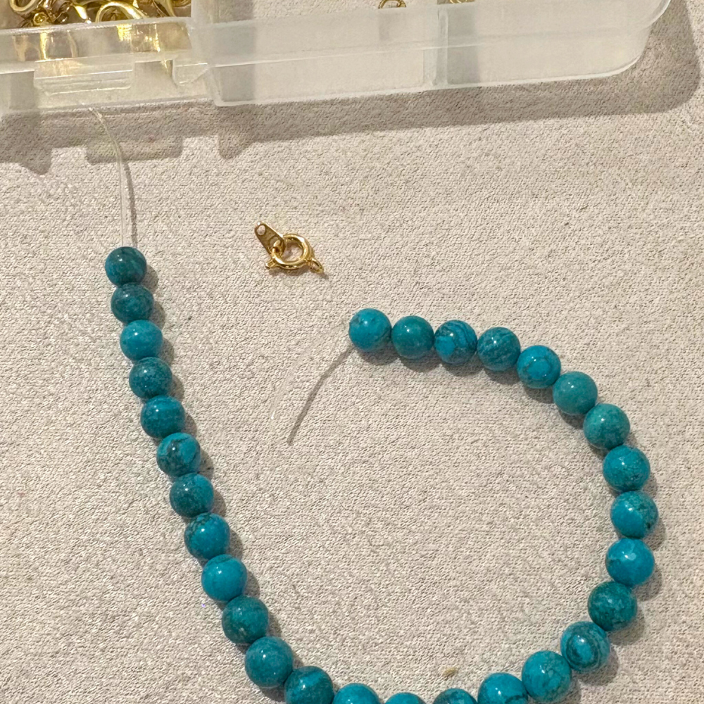 Changer le fermoir - Bracelet perles