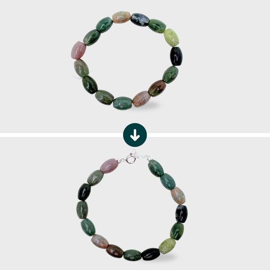 Changer le fermoir - Bracelet perles
