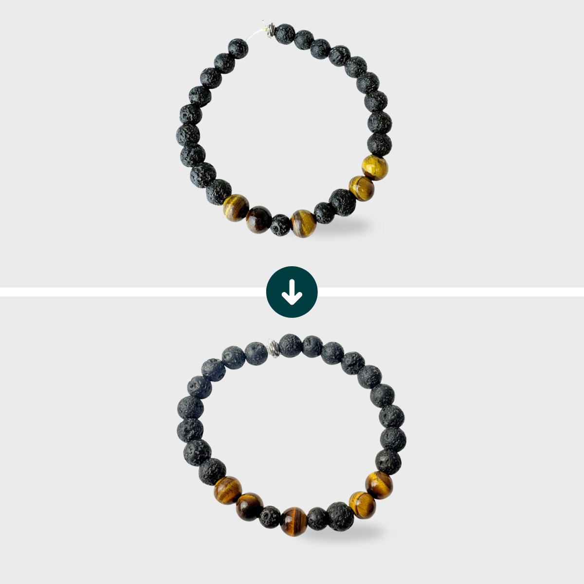 Renfiler les perles - Bracelet